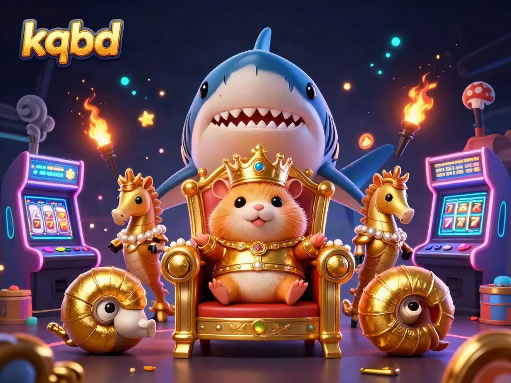 Engage with kqbd's lively gaming scene as the golden hamster king leads with vibrant casino elements.