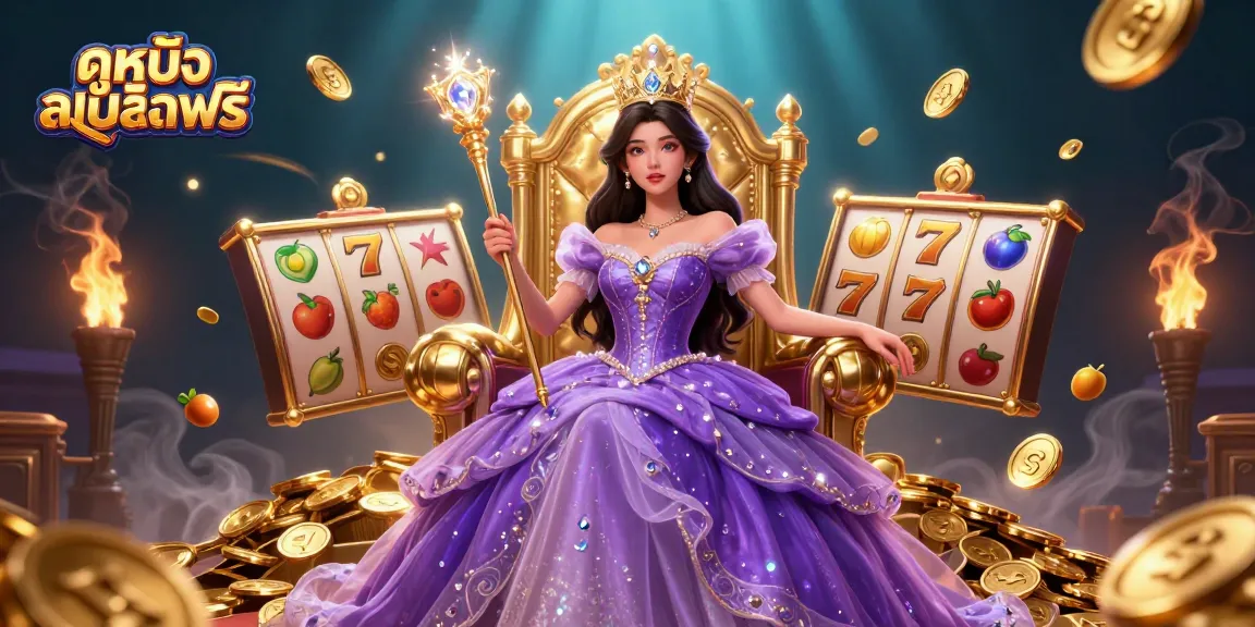 Experience ดูหนังออนไลน์ฟรี with a glamorous princess amidst thrilling casino elements.