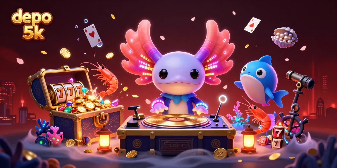 Experience exhilarating wins with depo 5k at our vibrant slot games platform.
